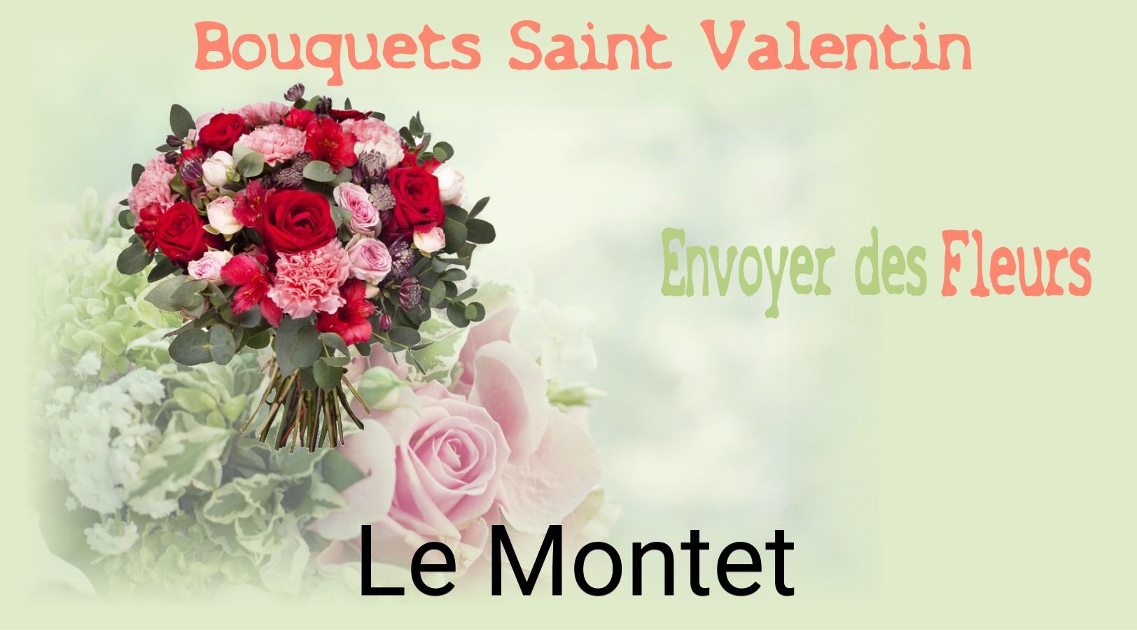Roses de Saint-Valentin livrées à Le Montet
